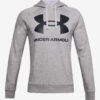 Rival Fleece Big Logo Mikina Under Armour Šedá