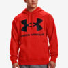Rival Fleece Big Logo Mikina Under Armour Červená