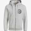 Flocker Mikina Jack & Jones Šedá