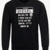 S-Girk Mikina Diesel Černá