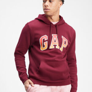 V-Faph Heritage Logo Mikina GAP Červená