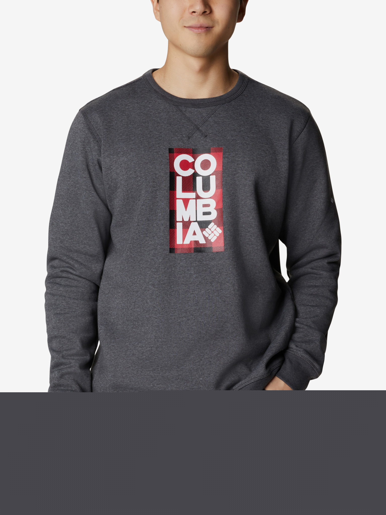 ™ Logo Fleece Crew Mikina Columbia Šedá