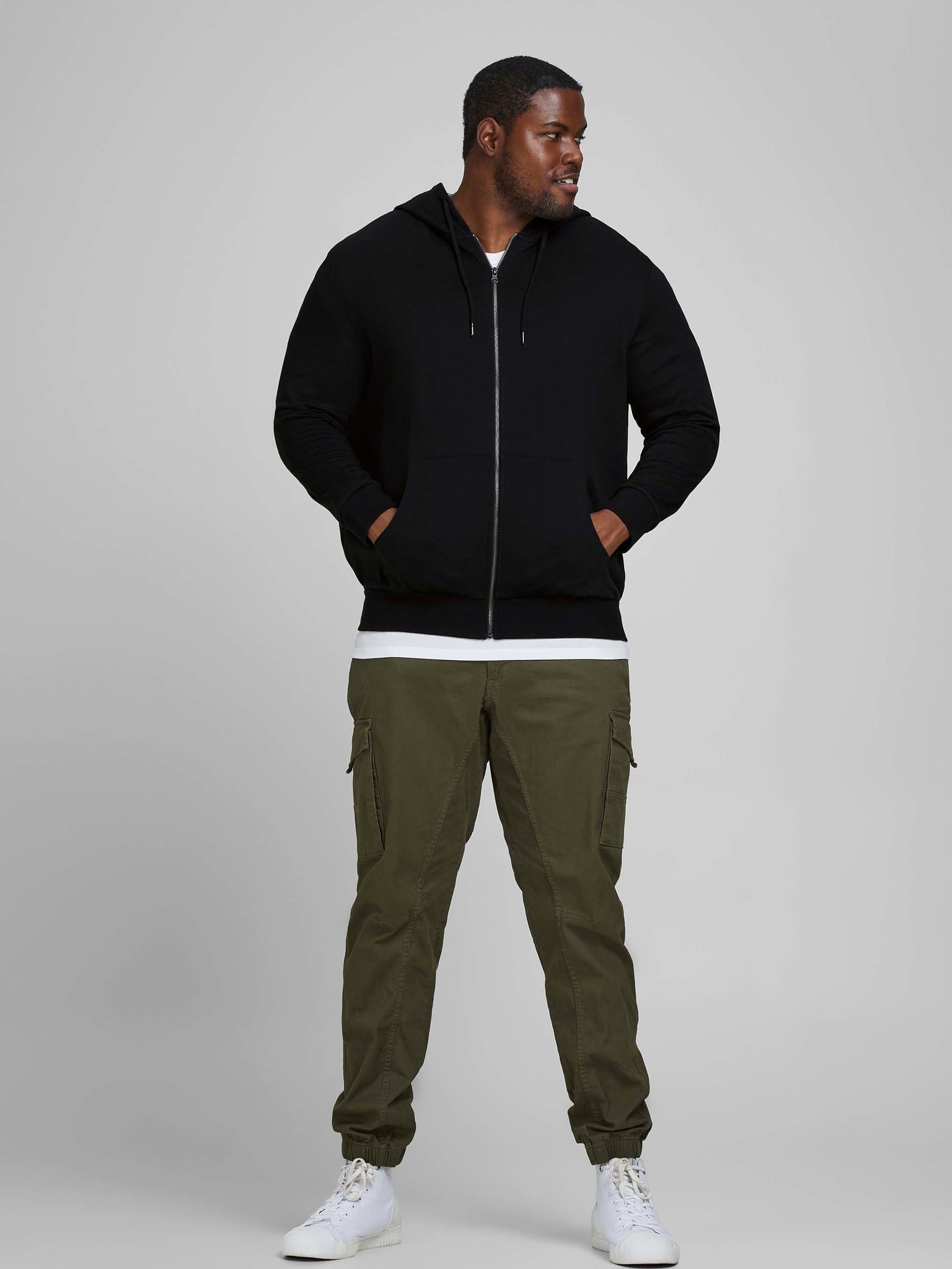 Basic Mikina Jack & Jones Černá