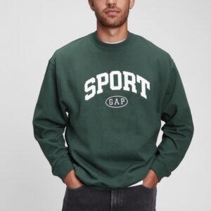 Gap Logo Sport Mikina GAP Zelená