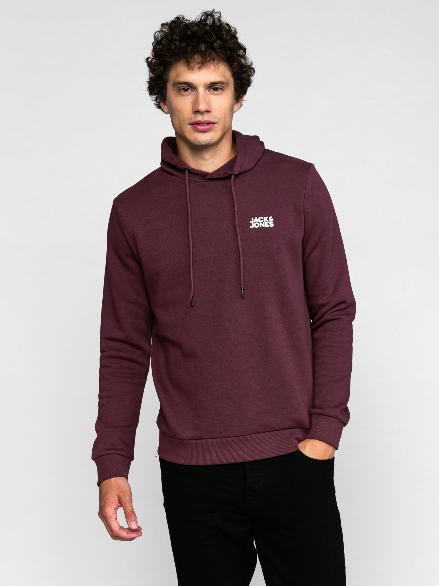 York Mikina Jack & Jones Šedá