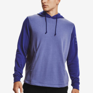 Rival Terry Colorblock Mikina Under Armour Modrá