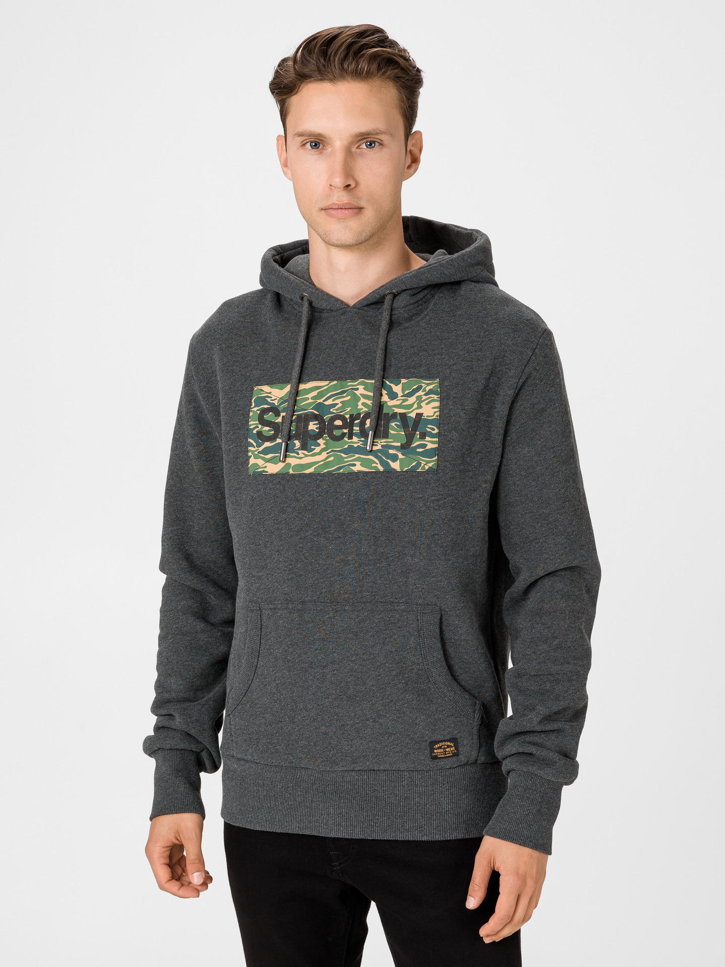 Mikina SuperDry Šedá