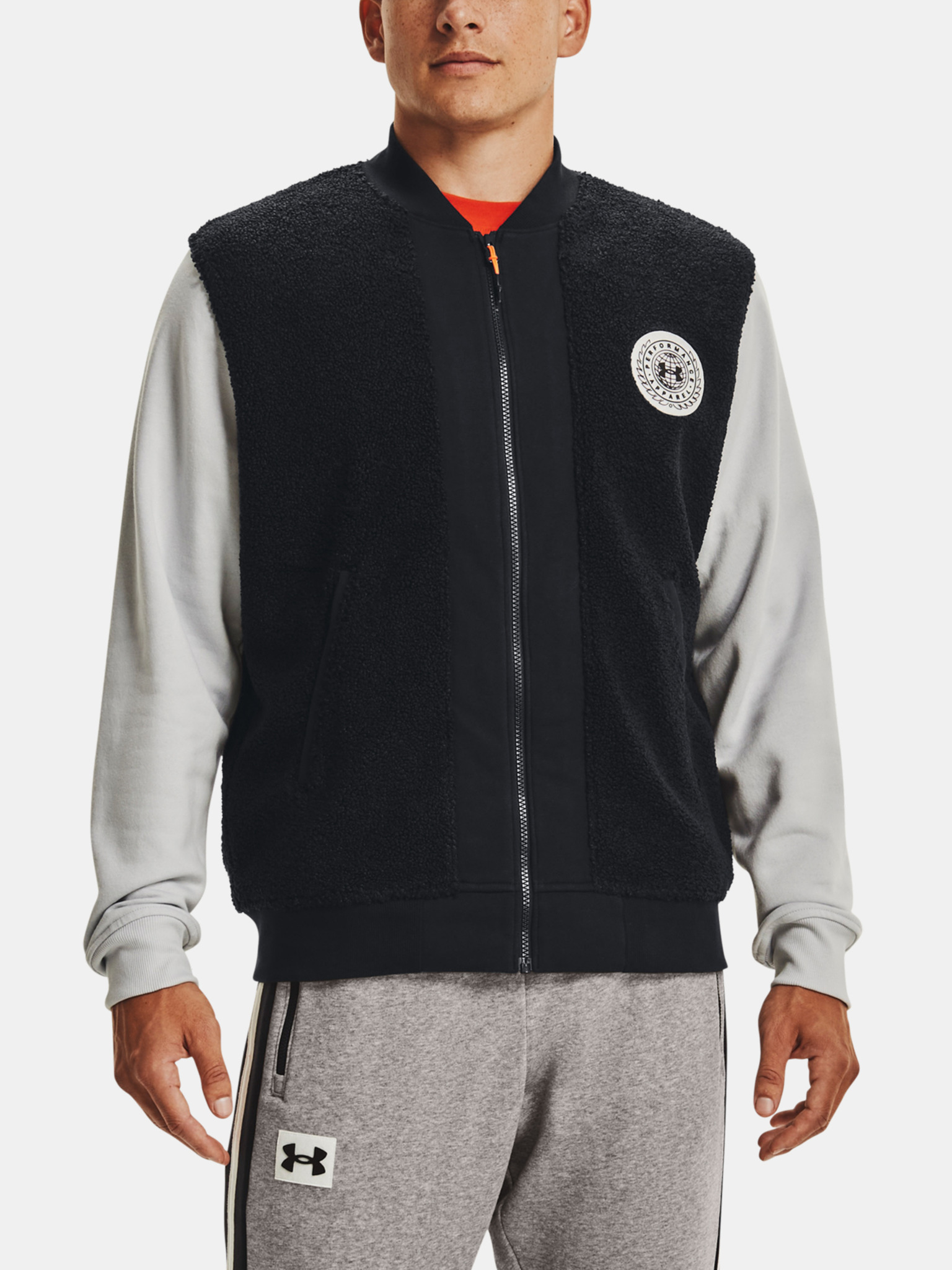 UA Rival Alma Mater BMBR Mikina Under Armour Černá