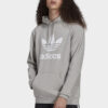 Trefoil Mikina adidas Originals Šedá