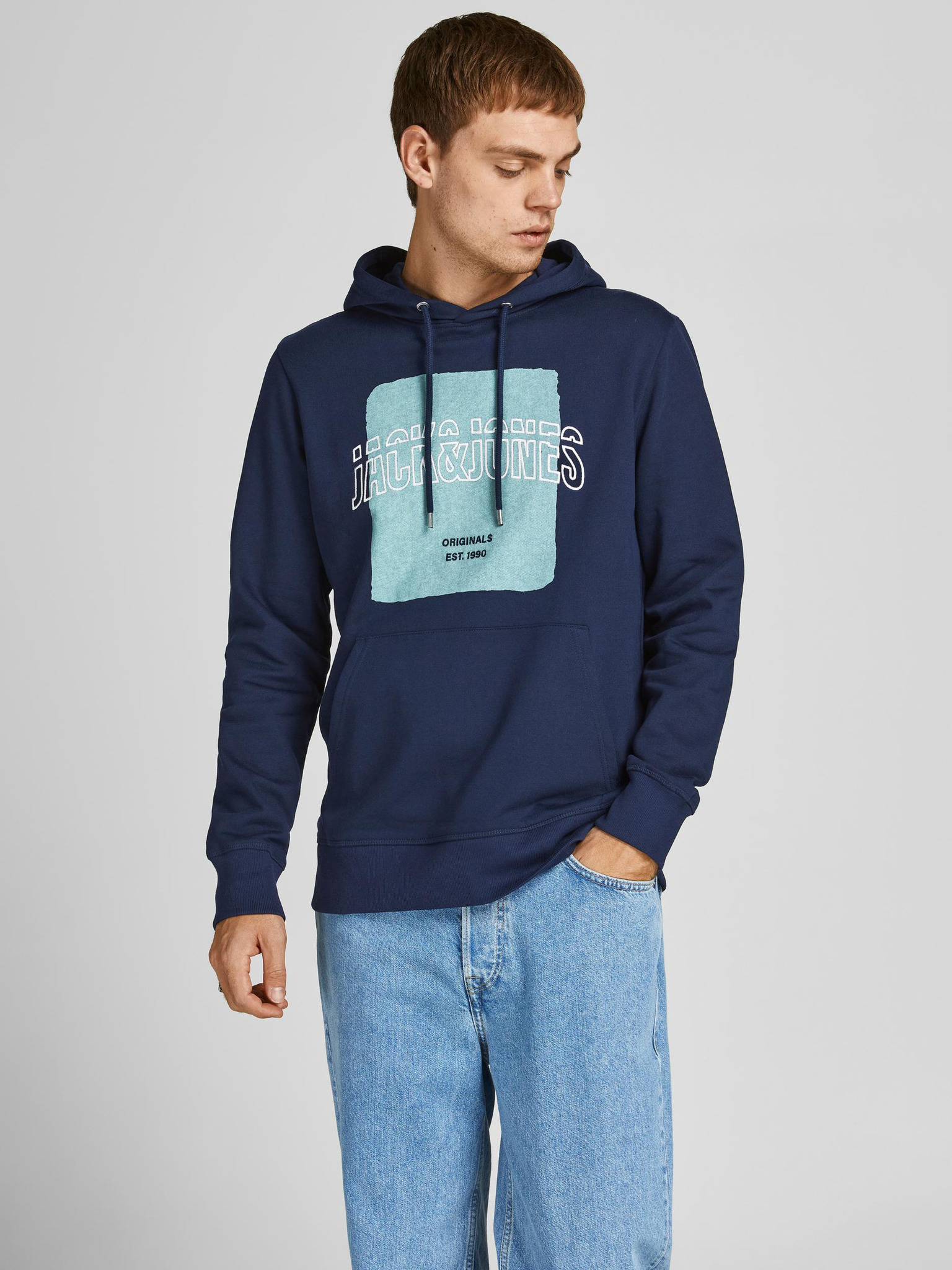 Artist Mikina Jack & Jones Modrá