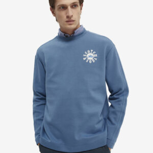 Mikina Scotch & Soda Modrá