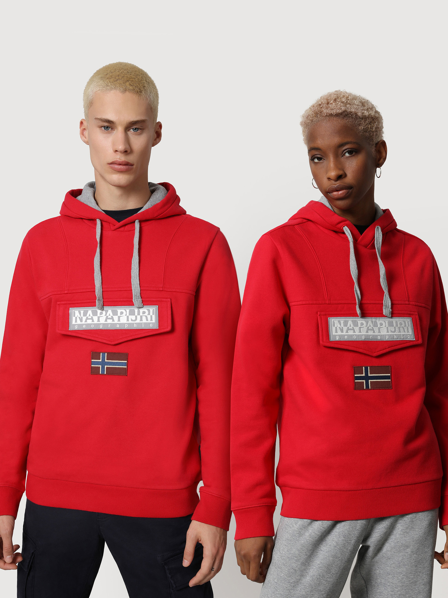 Burgee Wint 1 Mikina Napapijri Červená