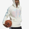 Mikina adidas Performance Bílá