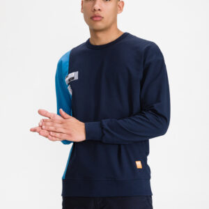 Taco Mikina Jack & Jones Modrá