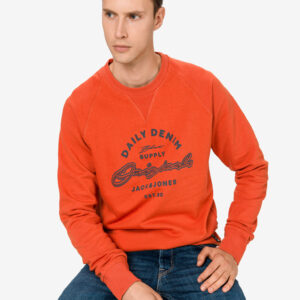 Reuben Mikina Jack & Jones Oranžová