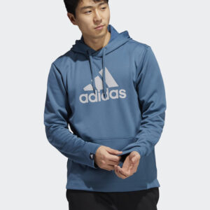 Mikina adidas Performance Modrá