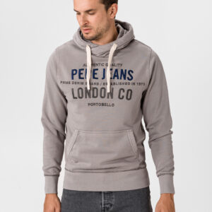 Neville Portobello Mikina Pepe Jeans Šedá