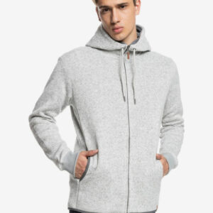 Kell Zip Mikina Quiksilver Šedá