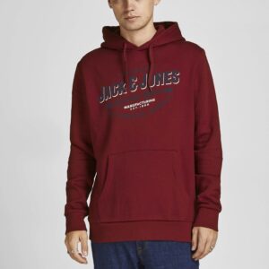 Logo Mikina Jack & Jones Červená