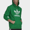 Trefoil Mikina adidas Originals Zelená