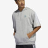 Hoodie Mikina adidas Performance Šedá
