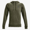 Rival Fleece Mikina Under Armour Zelená
