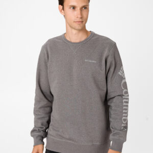Logo Fleece Mikina Columbia Šedá