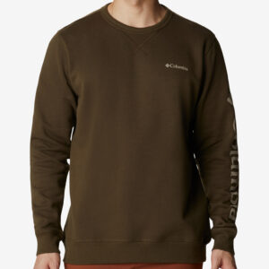 Logo Fleece Mikina Columbia Zelená