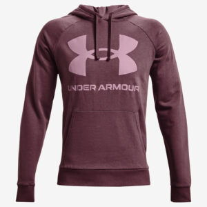 Rival Fleece Big Logo Mikina Under Armour Červená