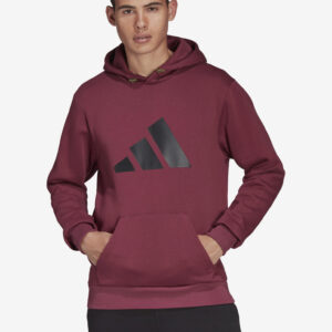 M FI WTR Hoodie Mikina adidas Performance Červená