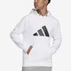 M FI WTR Hoodie Mikina adidas Performance Bílá