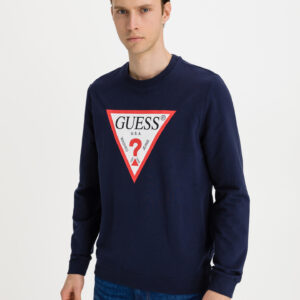 Audley Mikina Guess Modrá