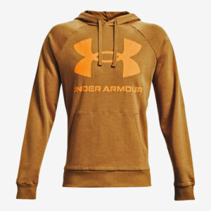 Rival Fleece Big Logo Mikina Under Armour Žlutá