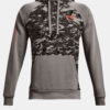 Rival Flc Camo Script HD Mikina Under Armour Šedá
