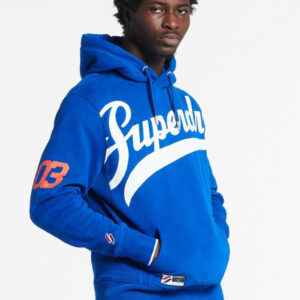 Strikeout Hood Mikina SuperDry Fialová