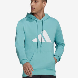 Mikina adidas Performance Modrá