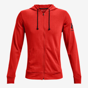Rival Terry Full Zip Mikina Under Armour Červená
