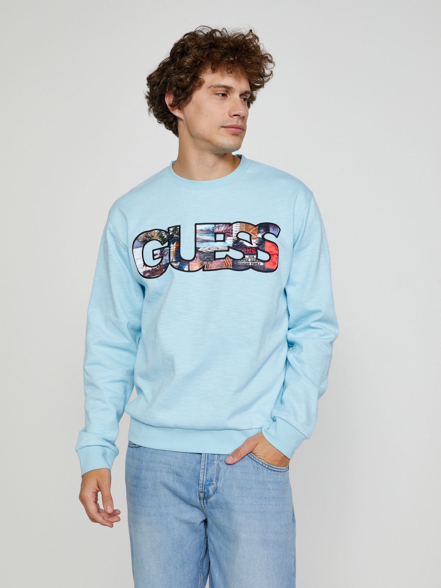 Tibby Mikina Guess Modrá