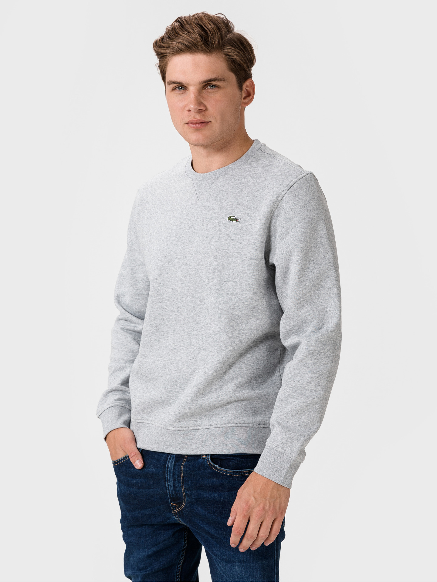 Mikina Lacoste Šedá