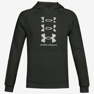 Rival Fleece Multilogo Mikina Under Armour Zelená