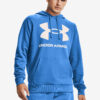 Rival Fleece Big Logo Mikina Under Armour Modrá
