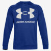 Rival Fleece Big Logo Mikina Under Armour Modrá