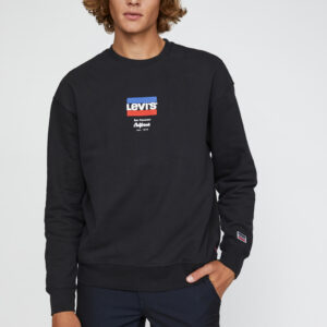 Relaxed T2 Graphic Crew Mikina Levi's® Černá