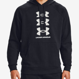 Rival Fleece Multilogo Mikina Under Armour Černá