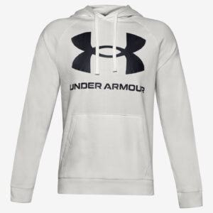 Rival Fleece Big Logo Mikina Under Armour Šedá