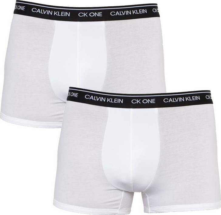 2PACK pánské boxerky CK ONE bílé (NB2385A-WBE) M Možnost vrácení zboží do 120 dnů!⭐