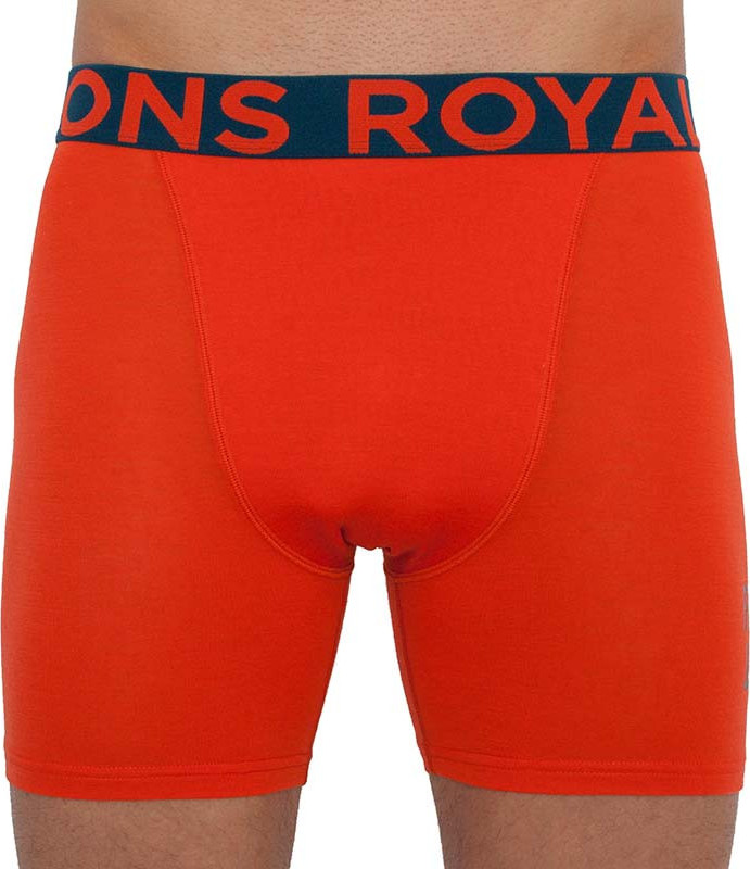 Pánské boxerky Mons Royale merino oranžové (100088-1076-122) S Možnost vrácení zboží do 120 dnů!⭐
