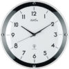 AMS Design Rádiem řízené nástěnné hodiny 5906 - AMS Design Hodinky -> Hodiny -> Nástěnné hodiny pro muže