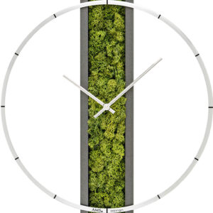 AMS Design Nástěnné hodiny s přírodním mechem 9605 - AMS Design Hodinky -> Hodiny -> Nástěnné hodiny pro muže