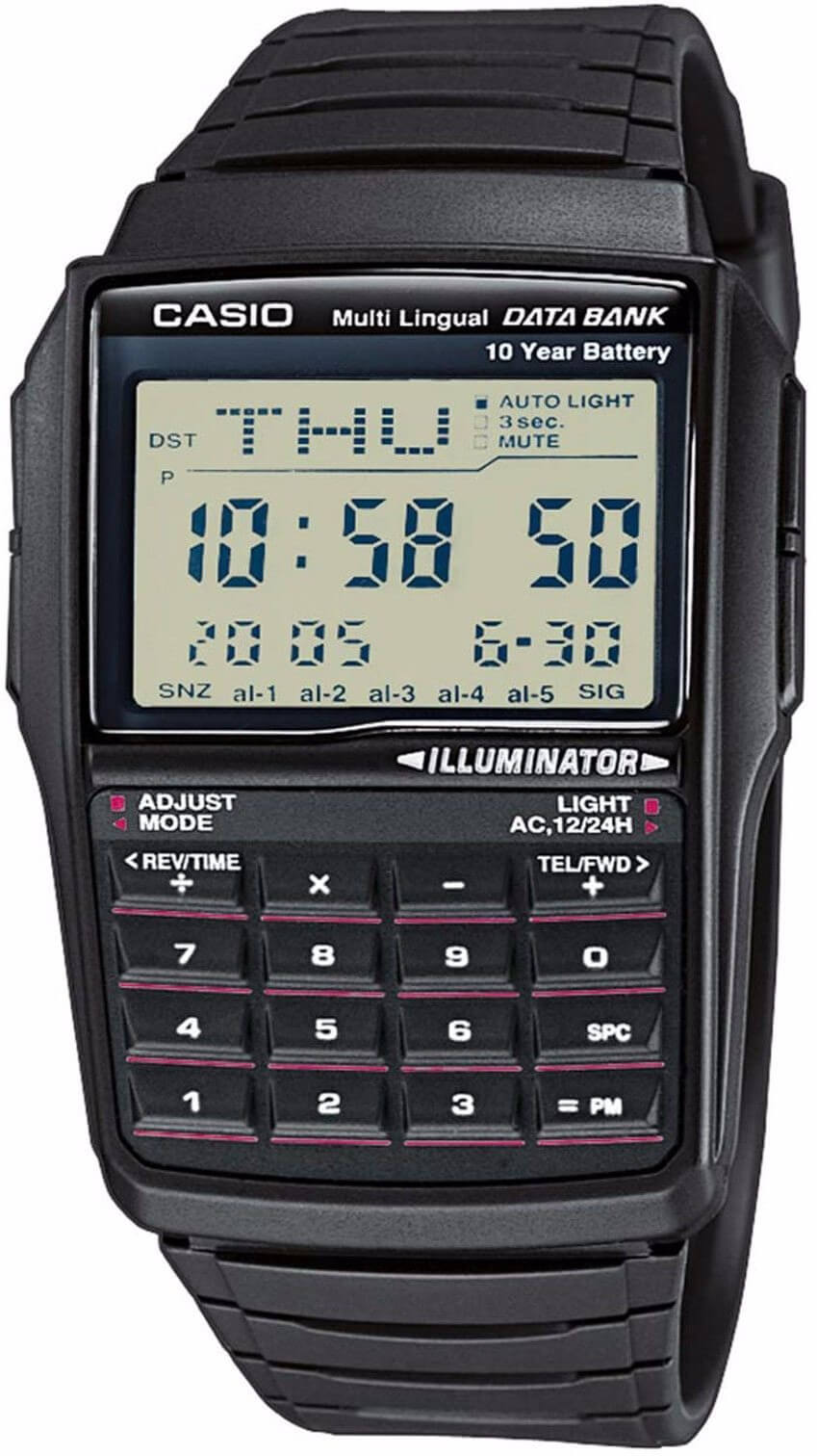 Casio Data Bank DBC-32-1AEF - Casio Hodinky -> Digitální hodinky pro muže